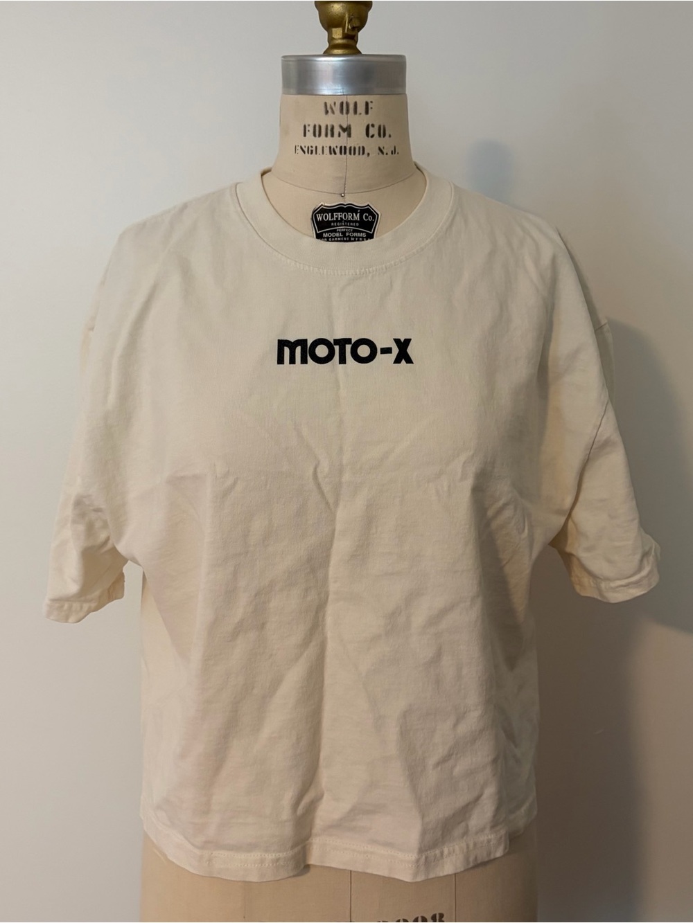 Fox Racing MOTO-X Cream Crop Tee